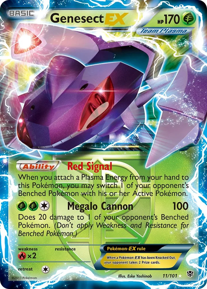 Genesect-EX, Plasma Blast 11/101