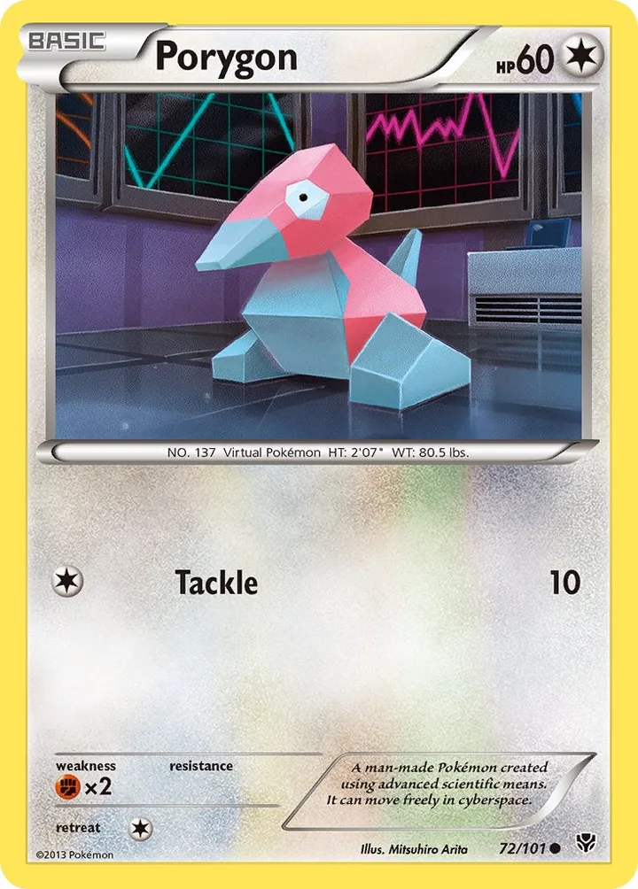 Porygon, Plasma Blast 72/101