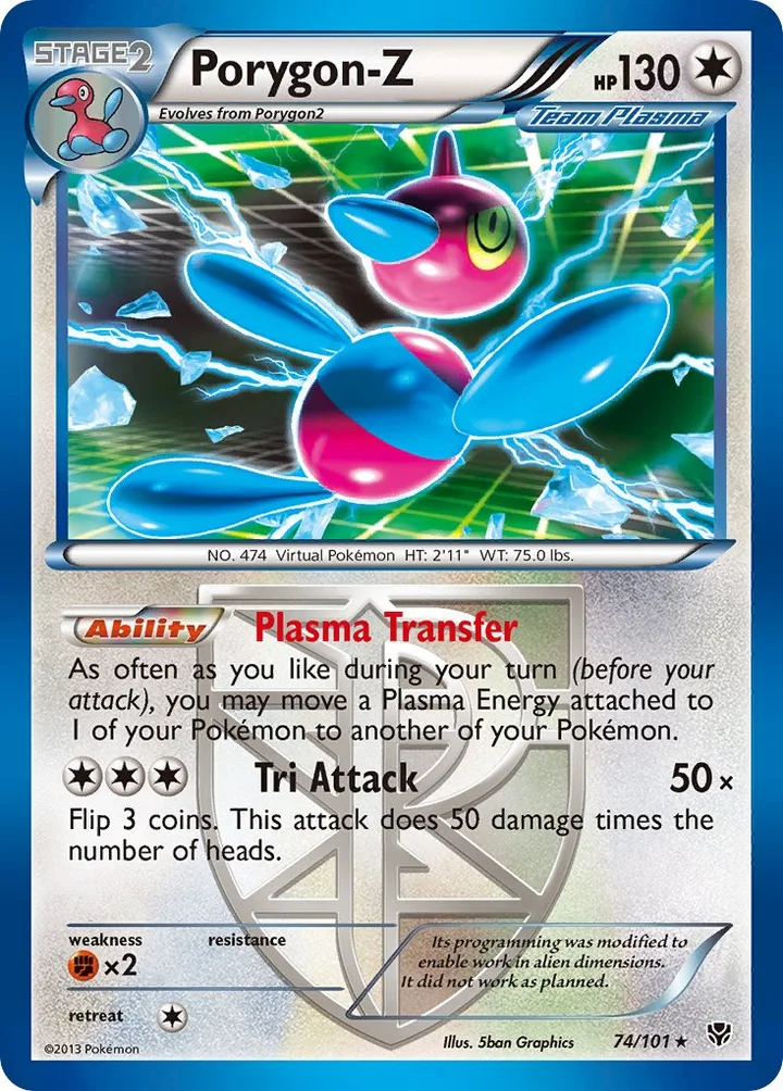 Porygon-Z, Plasma Blast 74/101