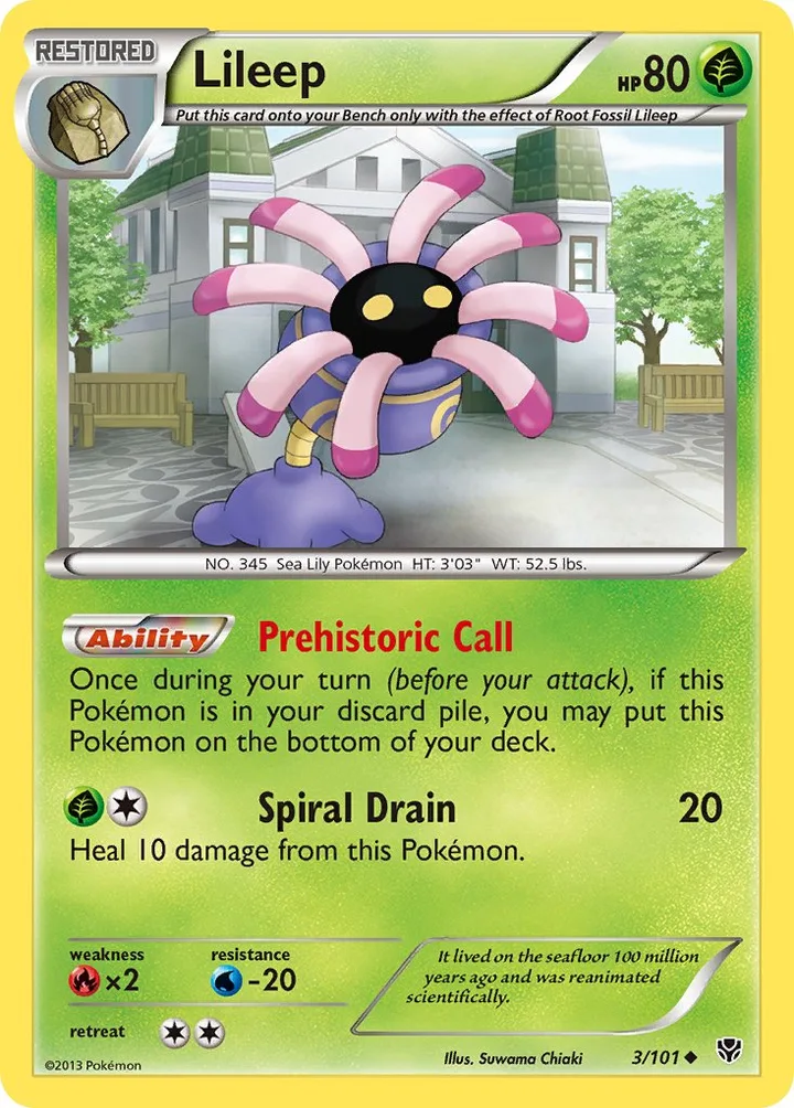 Lileep, Plasma Blast 3/101
