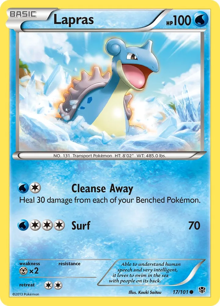 Lapras, Plasma Blast 17/101