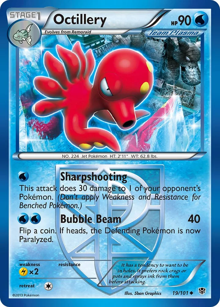 Octillery, Plasma Blast 19/101