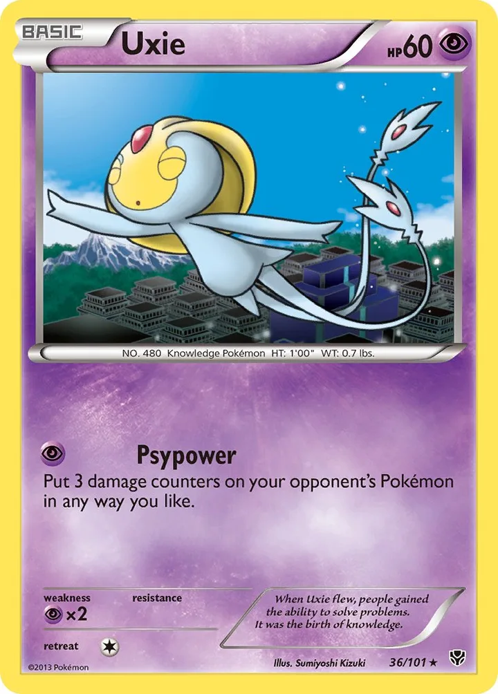Uxie, Plasma Blast 36/101