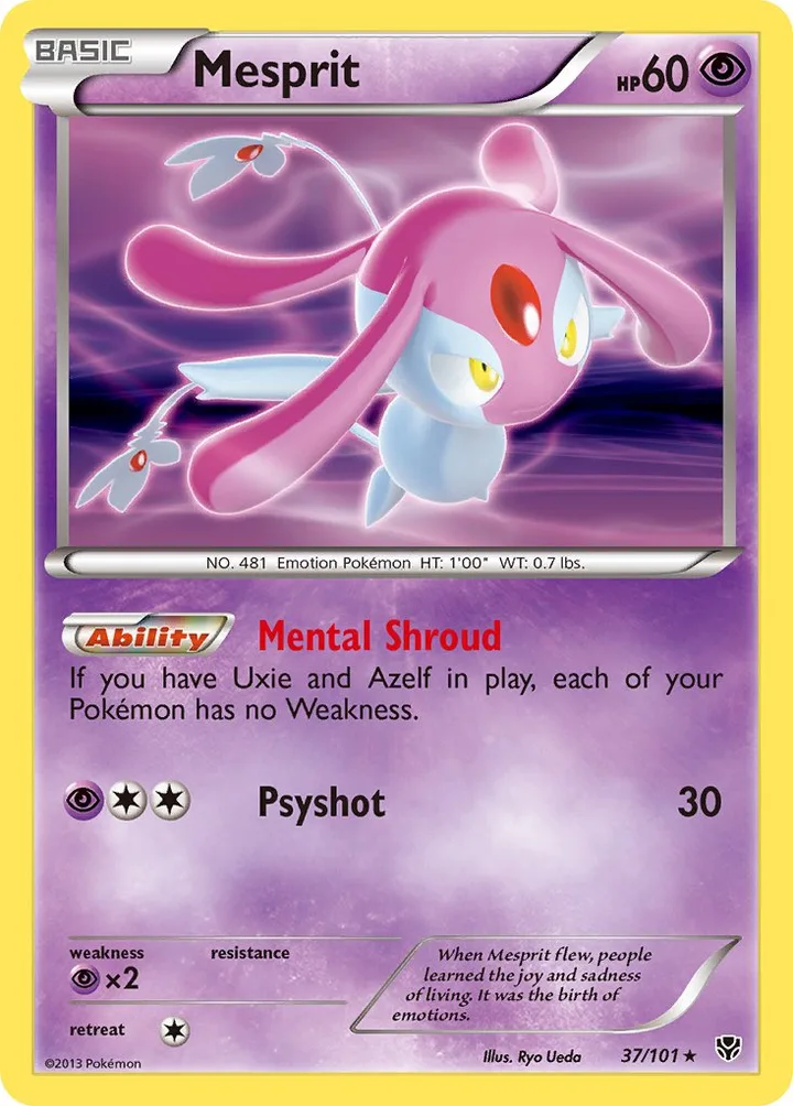 Mesprit, Plasma Blast 37/101