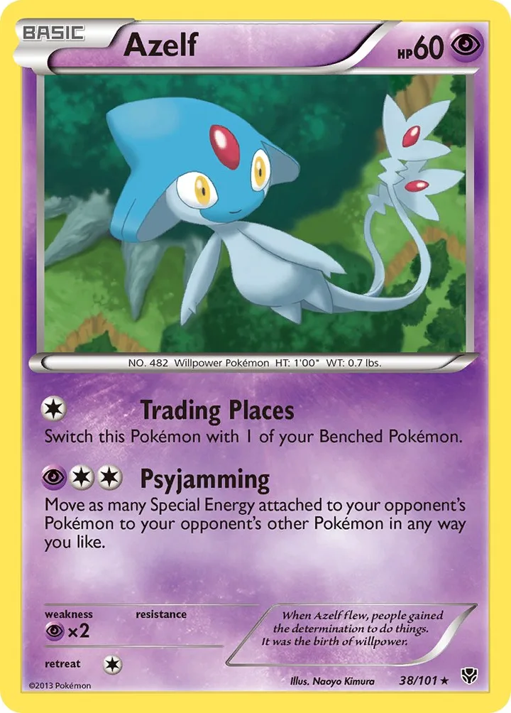 Azelf, Plasma Blast 38/101