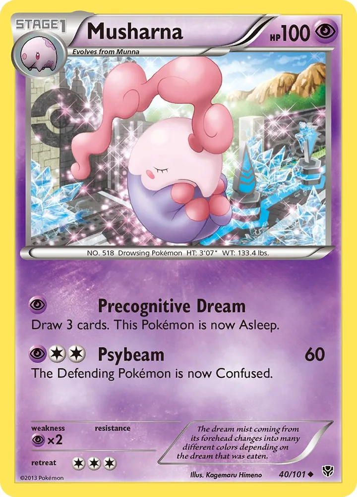 Musharna, Plasma Blast 40/101