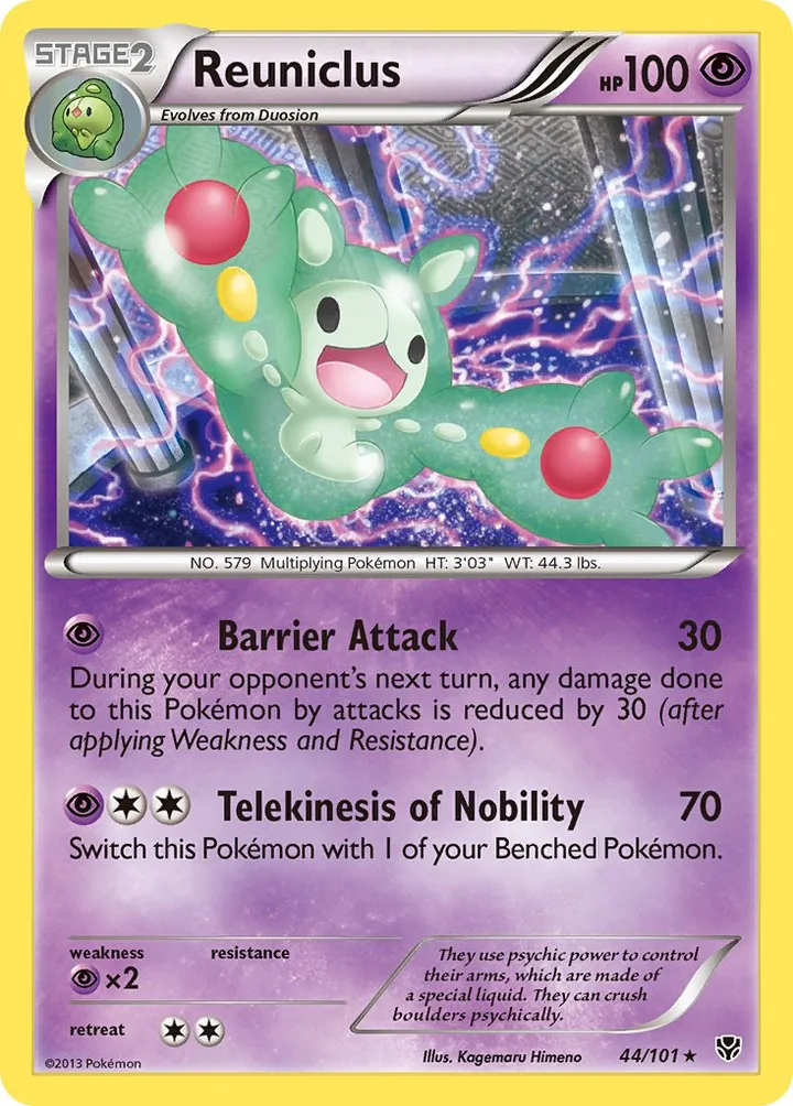 Reuniclus, Plasma Blast 44/101