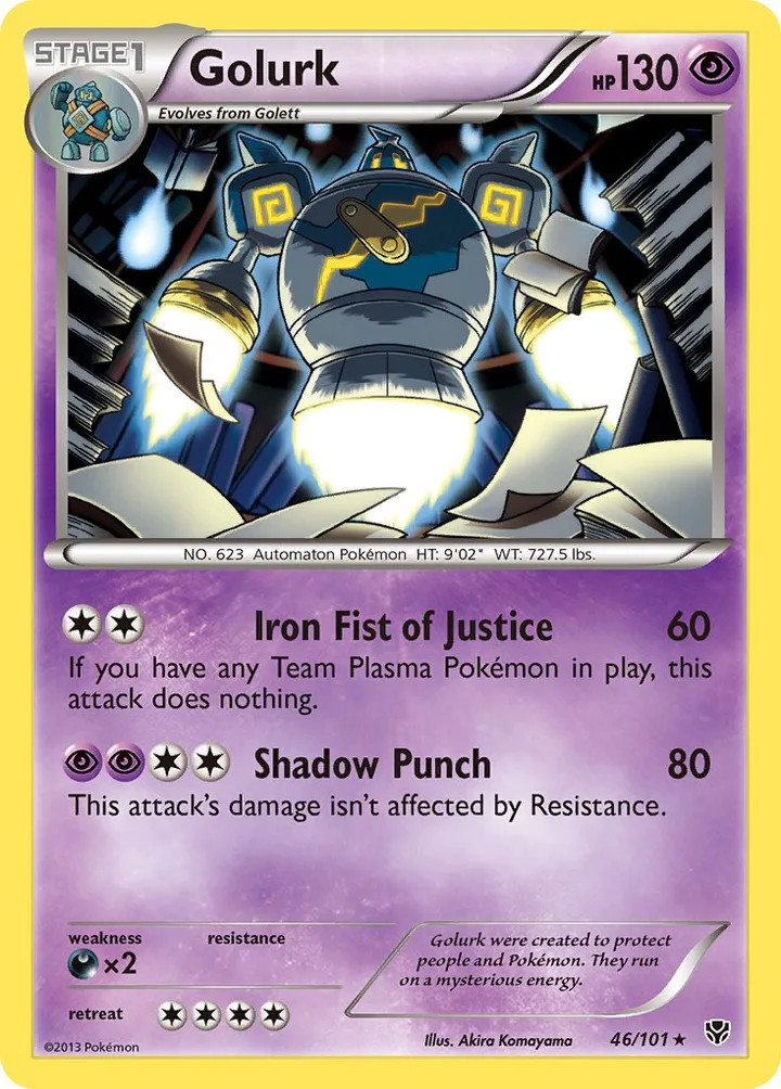 Golurk, Plasma Blast 46/101