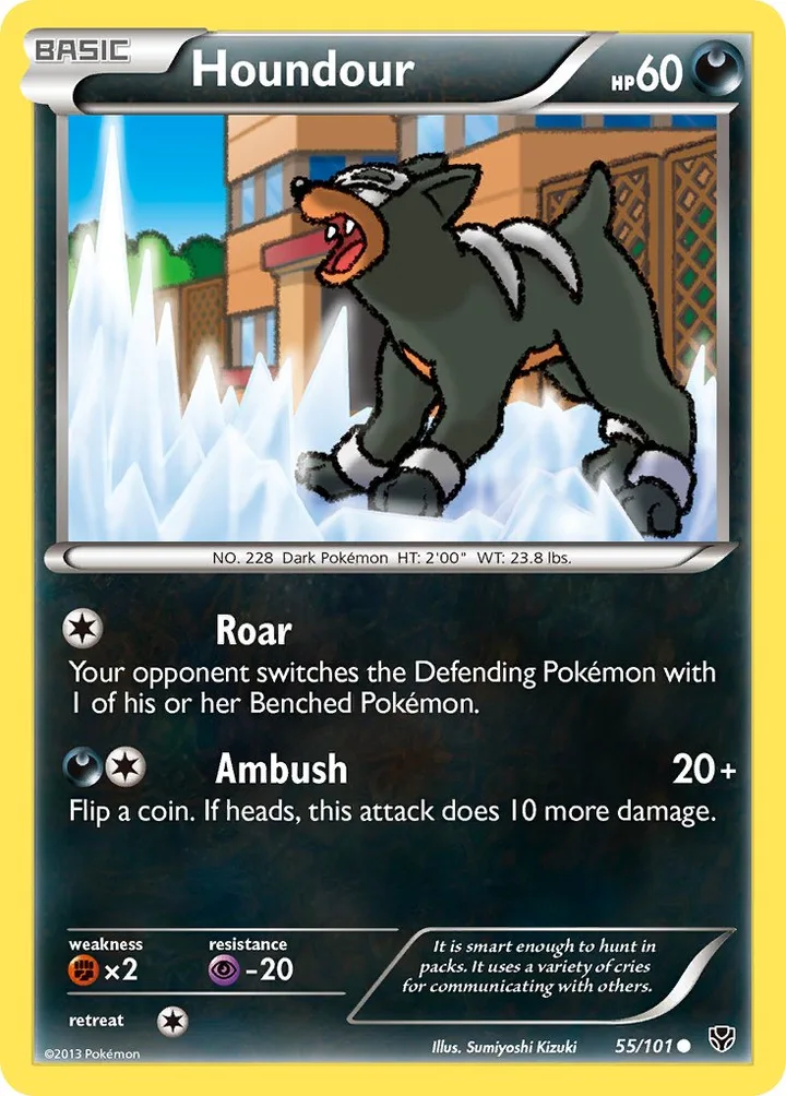 Houndour, Plasma Blast 55/101
