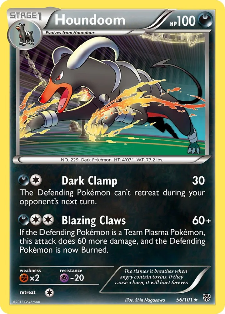 Houndoom, Plasma Blast 56/101