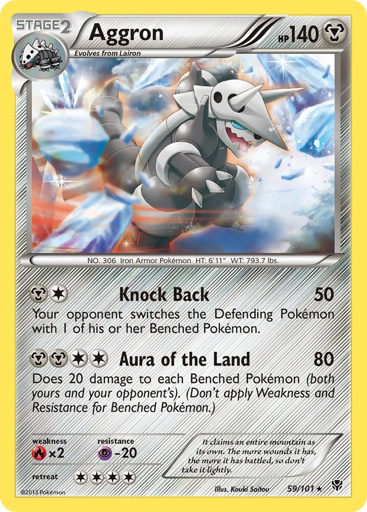 Aggron, Plasma Blast 59/101