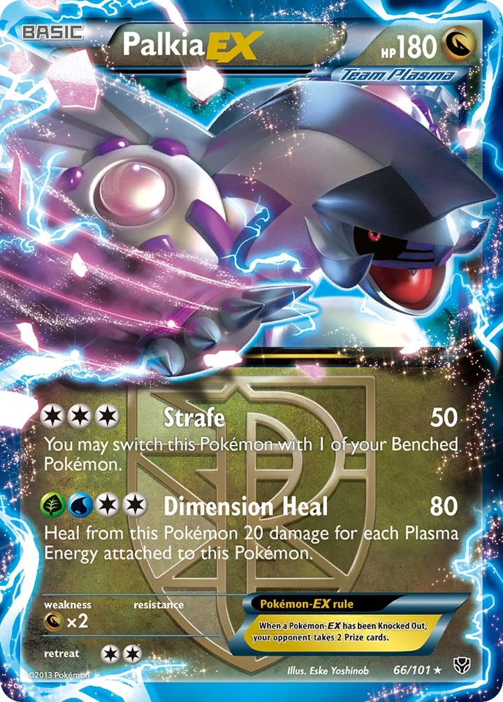Palkia-EX, Plasma Blast 66/101