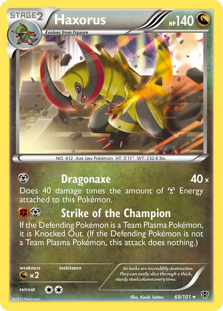 Haxorus, Plasma Blast 69/101