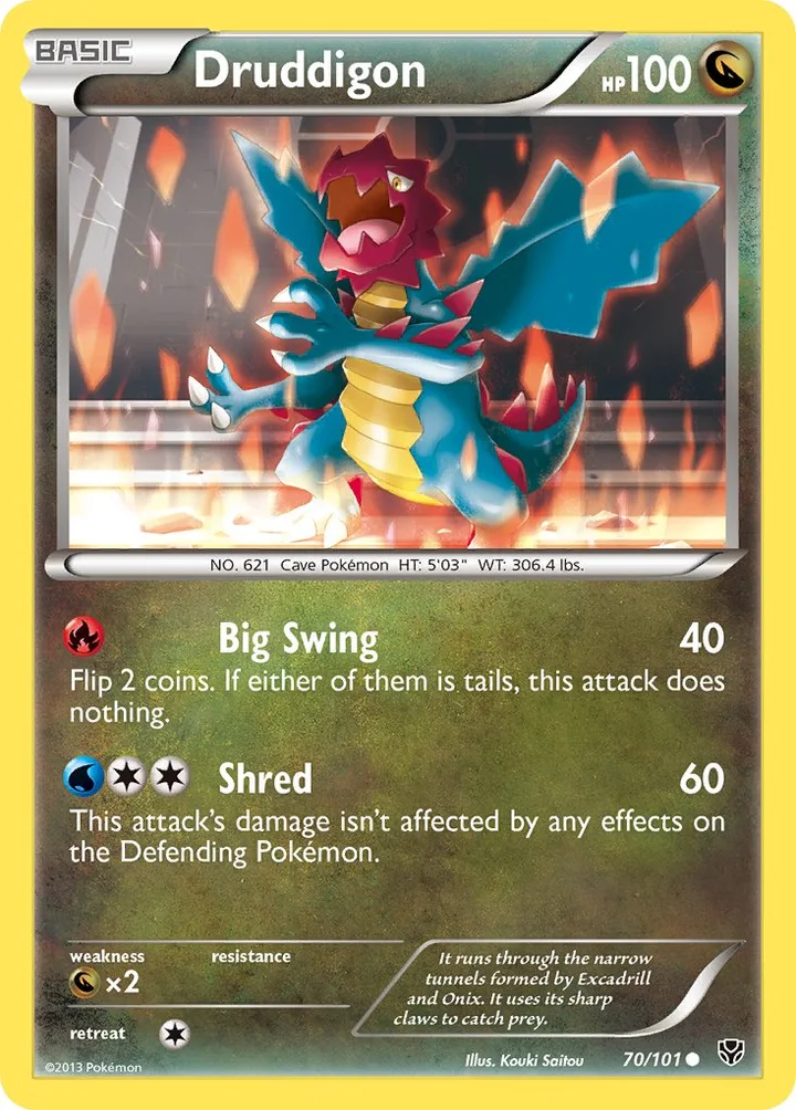 Druddigon, Plasma Blast 70/101