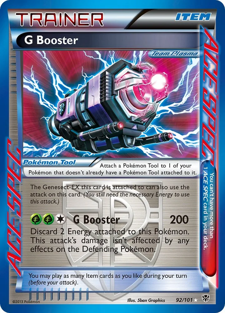 G Booster, Plasma Blast 92/101