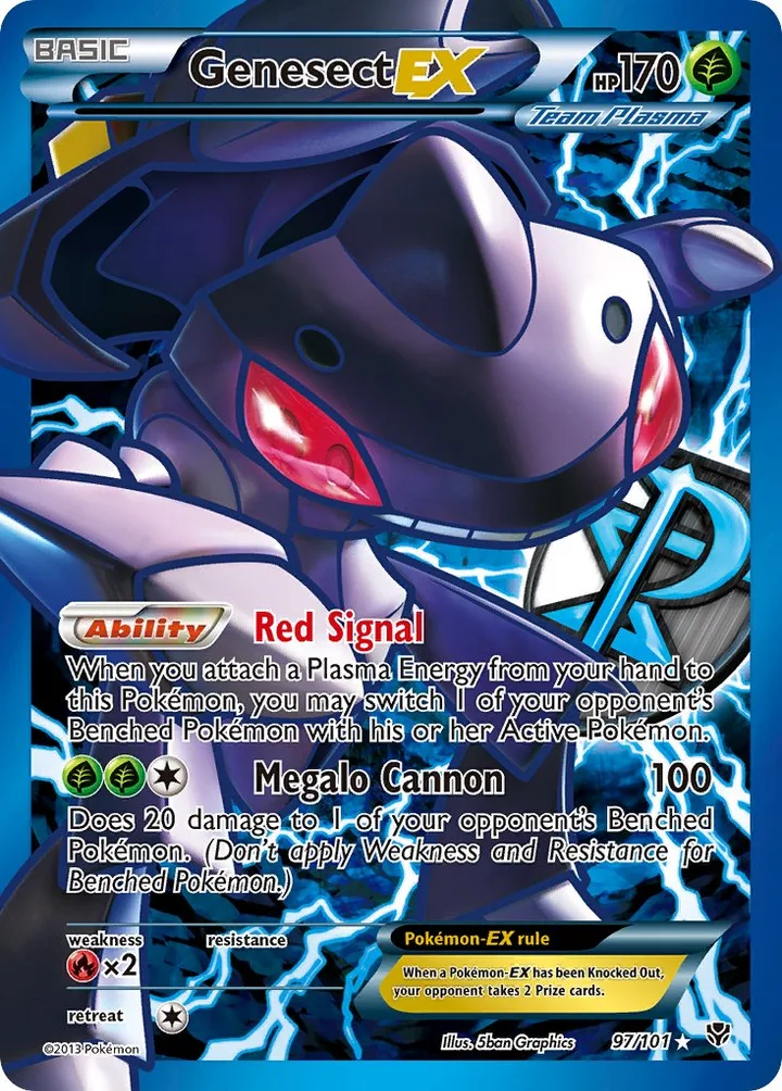 Genesect-EX, Plasma Blast 97/101