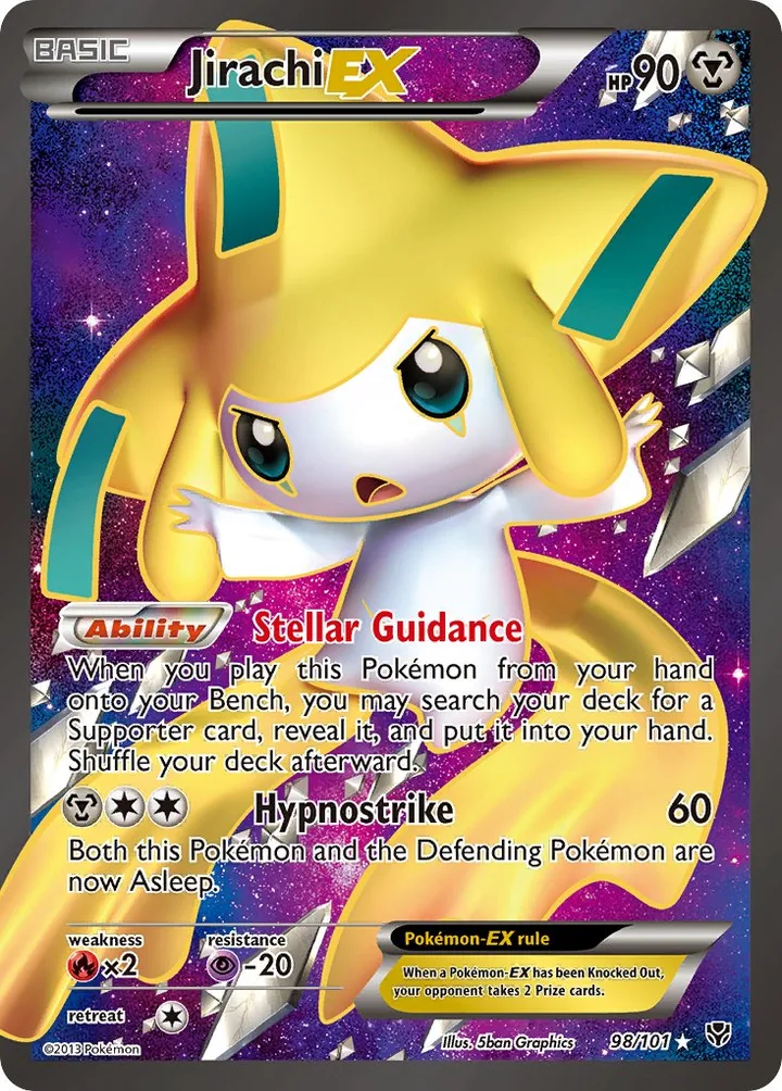 Jirachi-EX, Plasma Blast 98/101