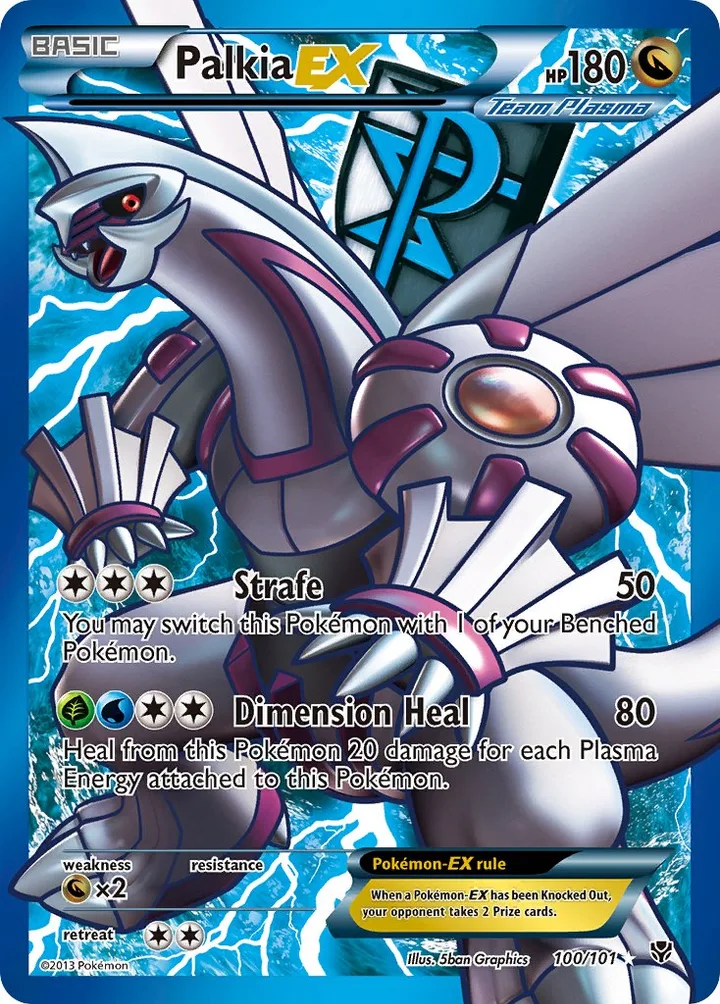Palkia-EX, Plasma Blast 100/101