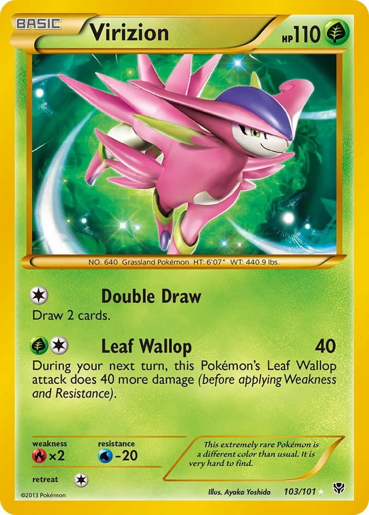 Virizion, Plasma Blast 103/101