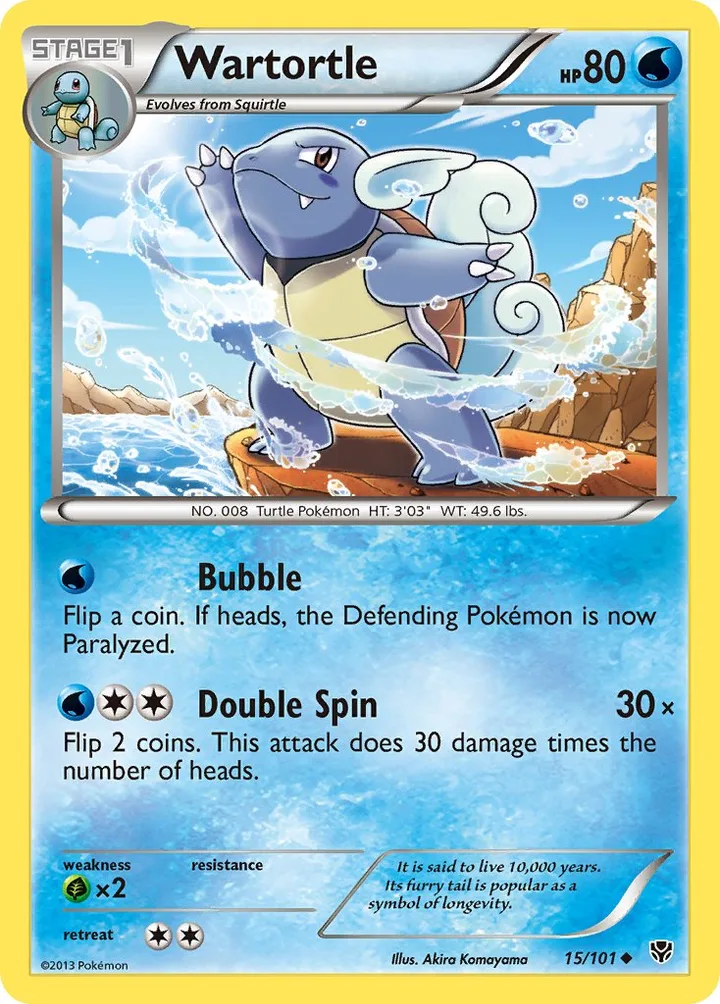Wartortle, Plasma Blast 15/101