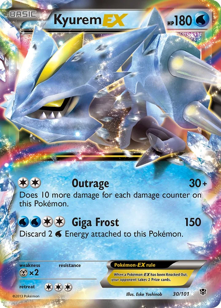 Kyurem-EX, Plasma Blast 30/101