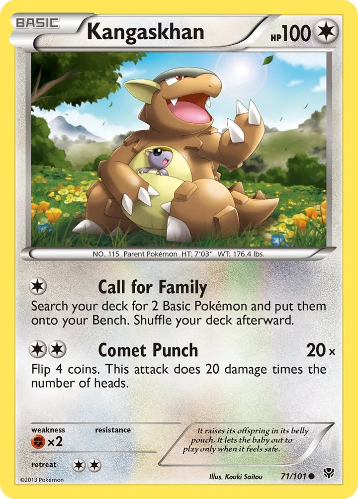 Kangaskhan, Plasma Blast 71/101