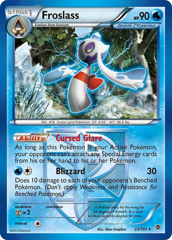 Froslass, Plasma Blast 23/101