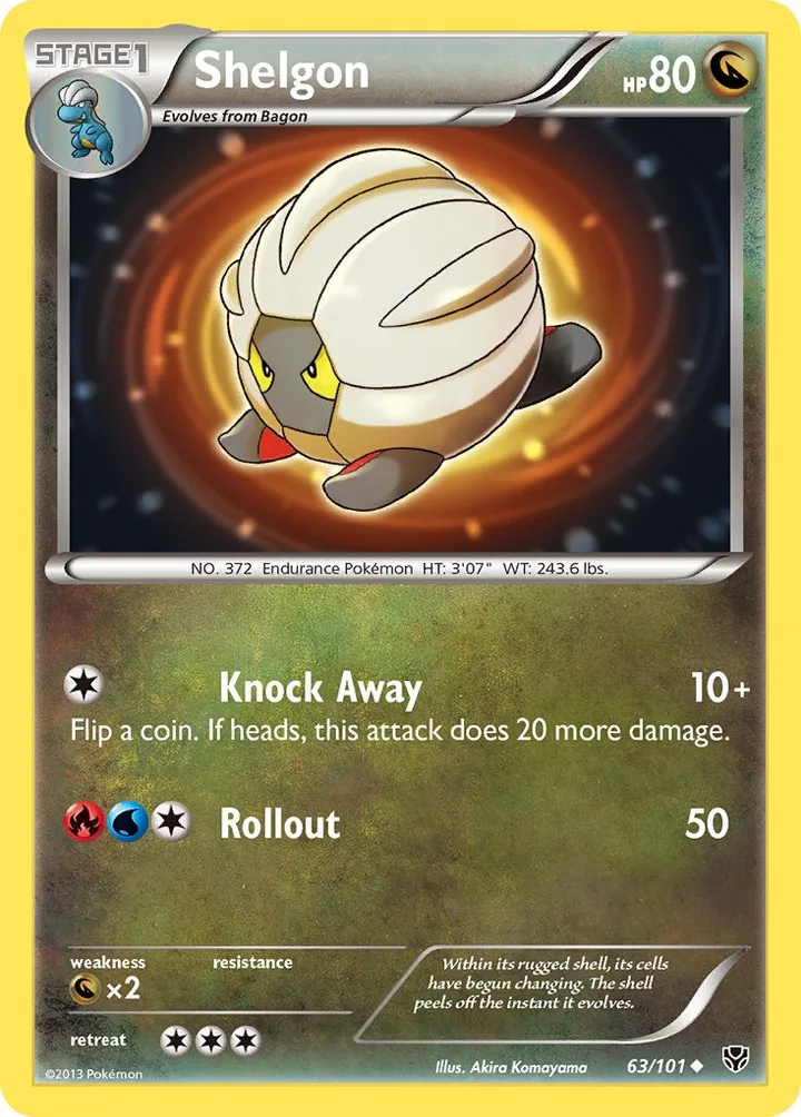 Shelgon, Plasma Blast 63/101