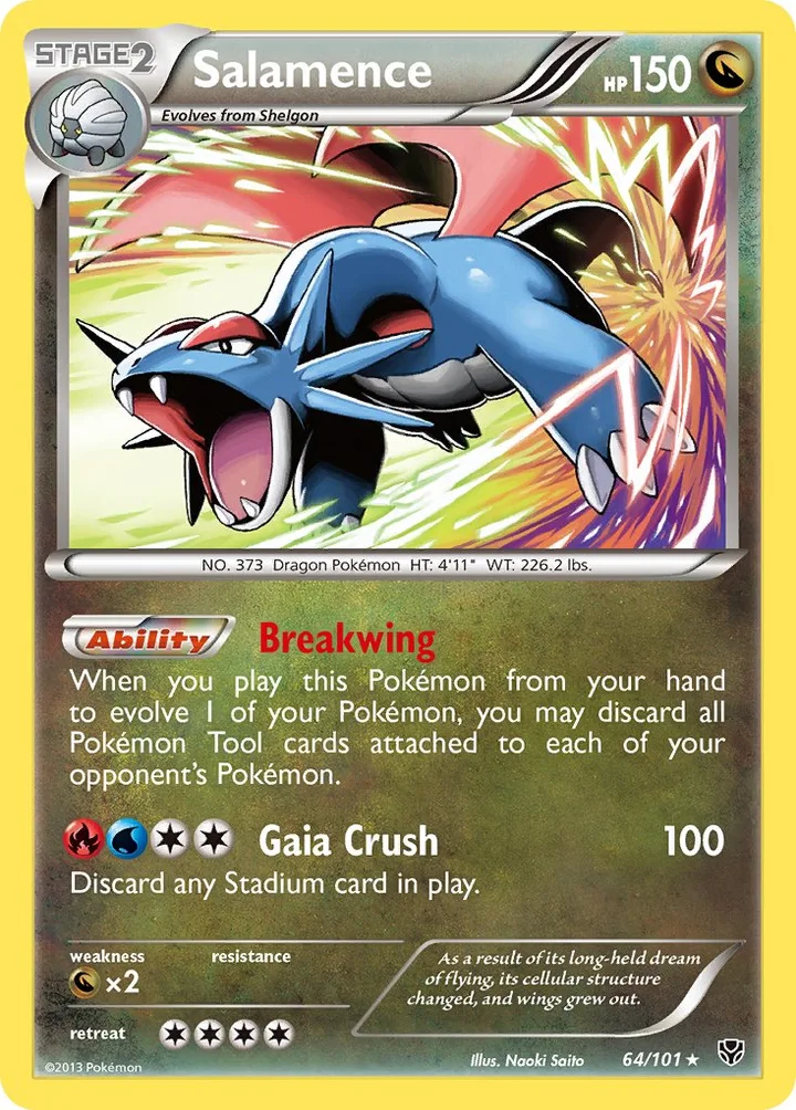 Salamence, Plasma Blast 64/101