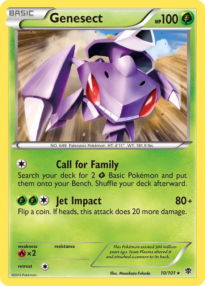 Genesect, Plasma Blast 10/101