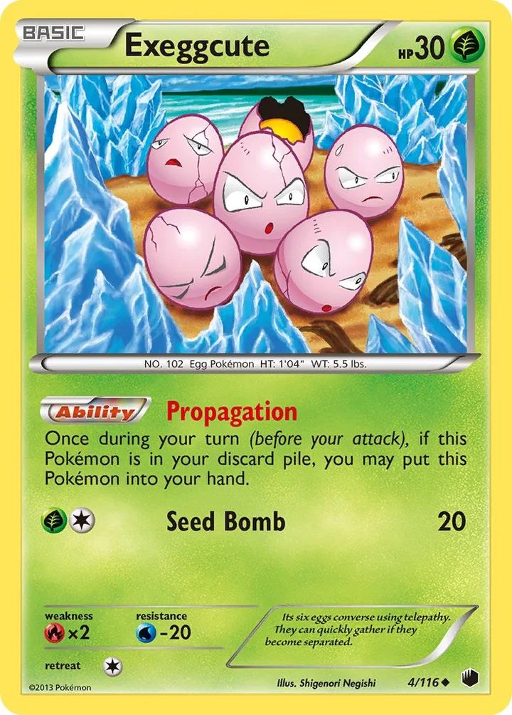 Exeggcute, Plasma Freeze 4/116