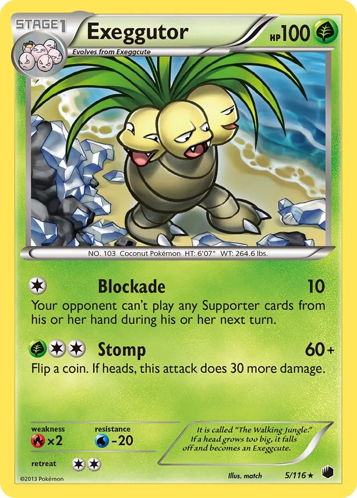 Exeggutor, Plasma Freeze 5/116