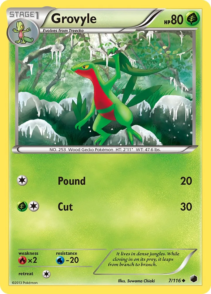 Grovyle, Plasma Freeze 7/116