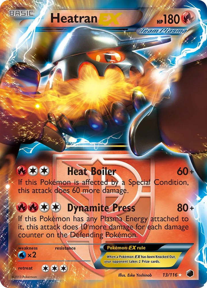 Heatran-EX, Plasma Freeze 13/116