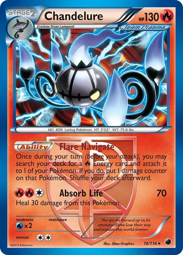 Chandelure, Plasma Freeze 16/116