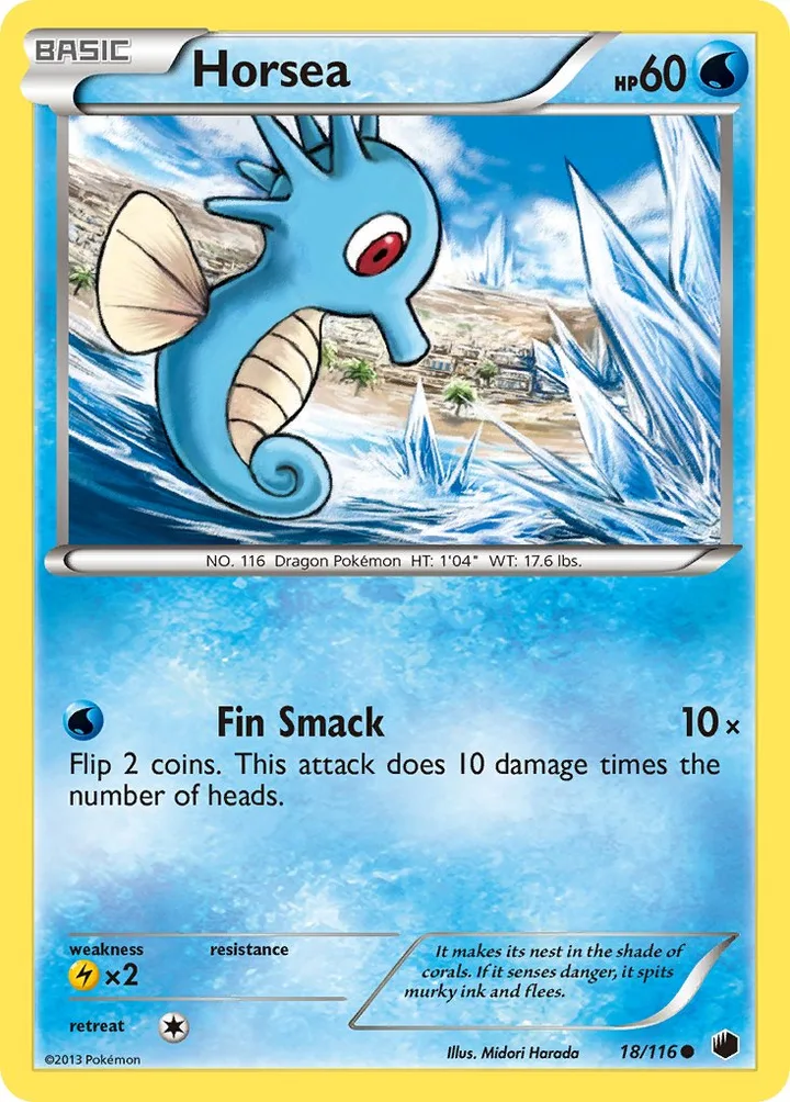 Horsea, Plasma Freeze 18/116