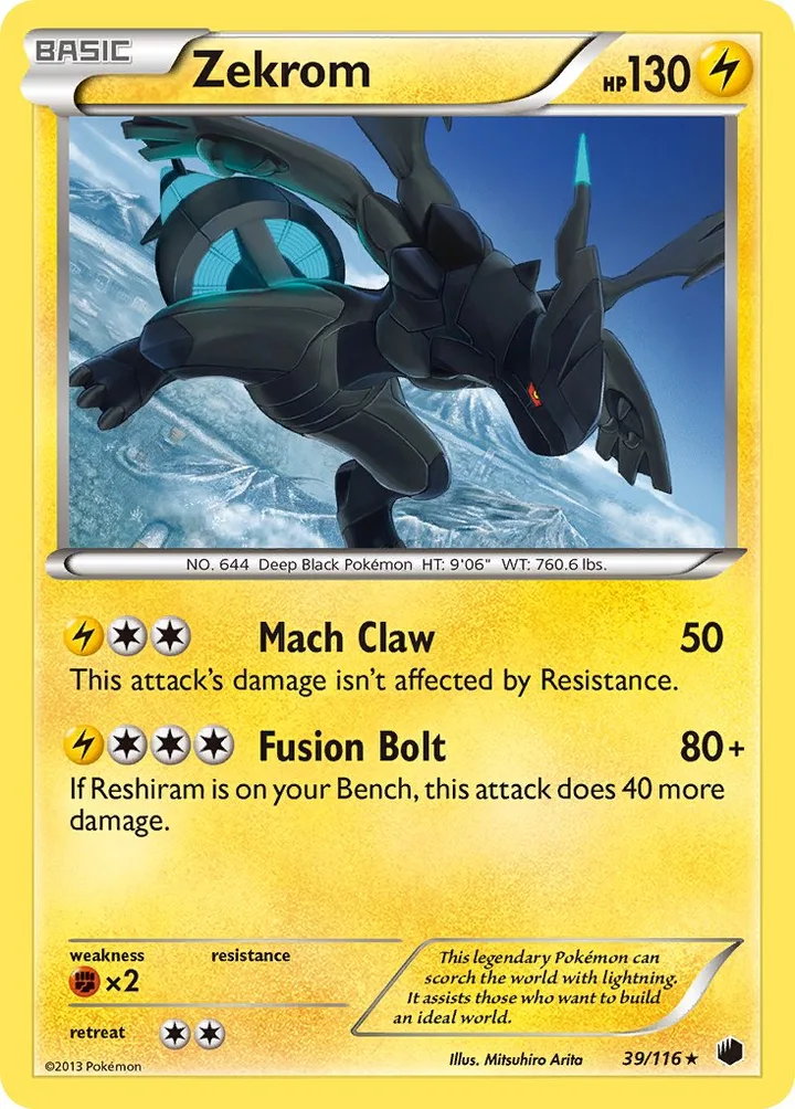 Zekrom, Plasma Freeze 39/116