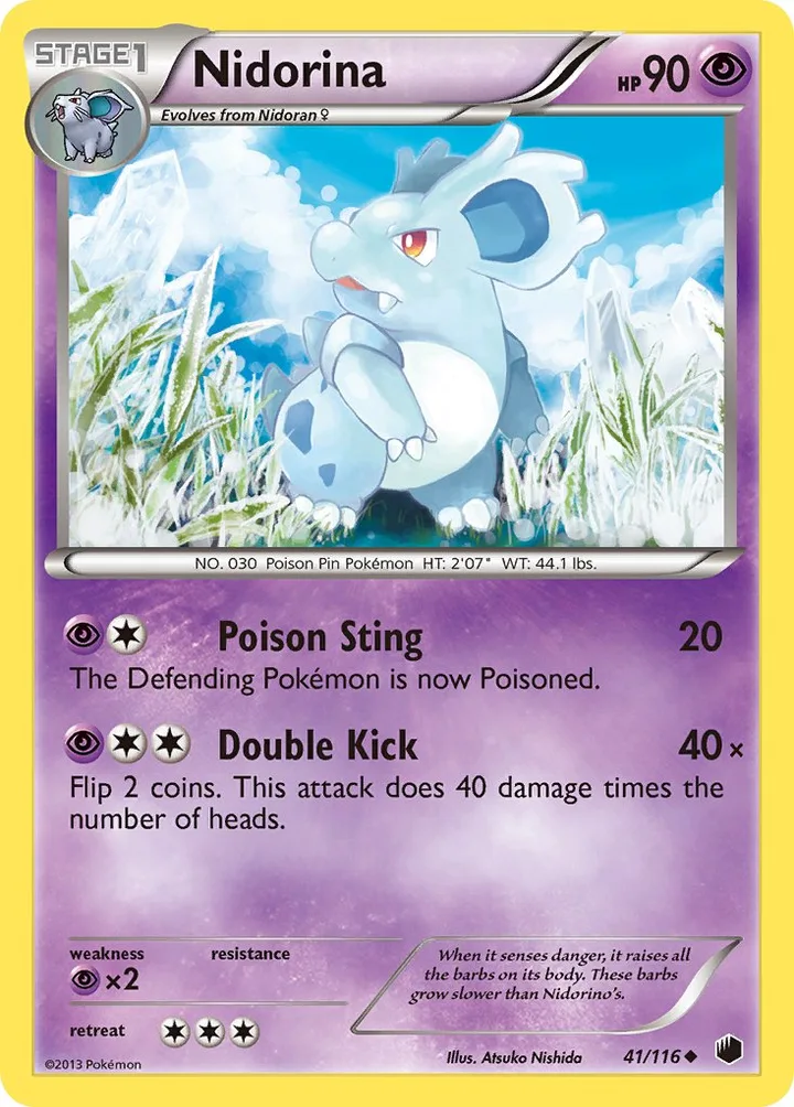 Nidorina, Plasma Freeze 41/116