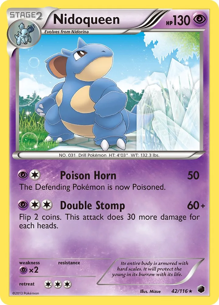 Nidoqueen, Plasma Freeze 42/116