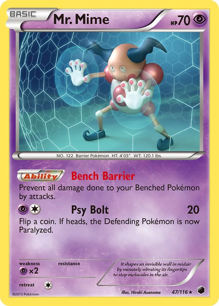 Mr. Mime, Plasma Freeze 47/116
