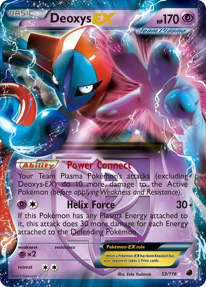 Deoxys-EX, Plasma Freeze 53/116