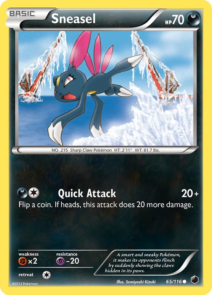 Sneasel, Plasma Freeze 65/116