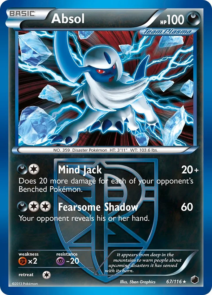 Absol, Plasma Freeze 67/116