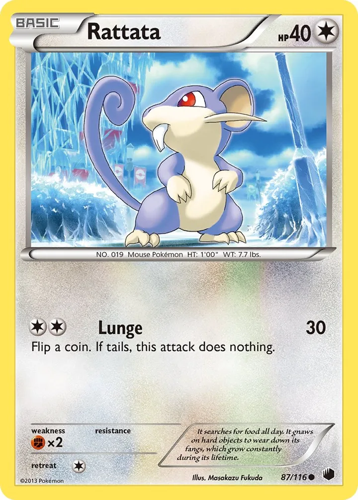 Rattata, Plasma Freeze 87/116