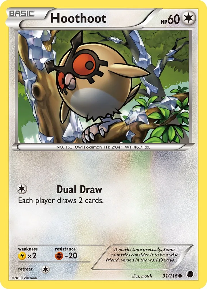 Hoothoot, Plasma Freeze 91/116