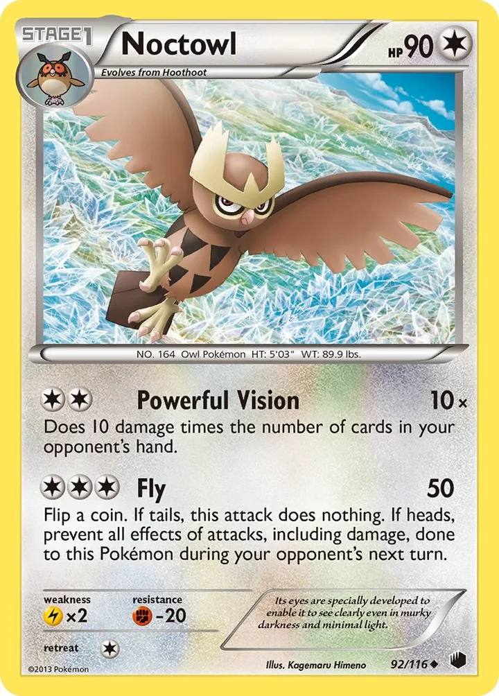Noctowl, Plasma Freeze 92/116