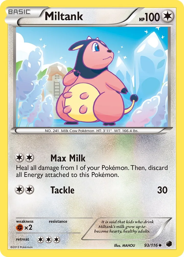 Miltank, Plasma Freeze 93/116