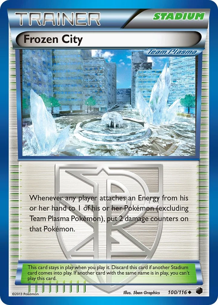 Frozen City, Plasma Freeze 100/116