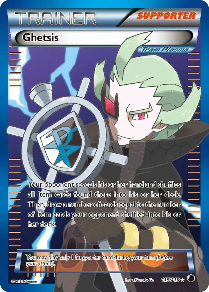 Ghetsis, Plasma Freeze 115/116