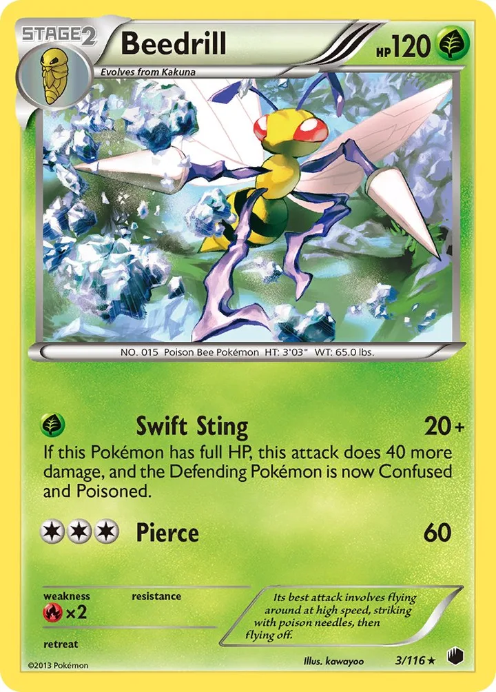 Beedrill, Plasma Freeze 3/116